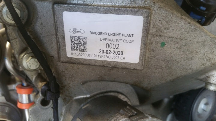 Motor Ford Fiesta I YZJA LUB 1.5 200PS 40TKm 2020 Benzin Engine Komplett MOT4496951606sg