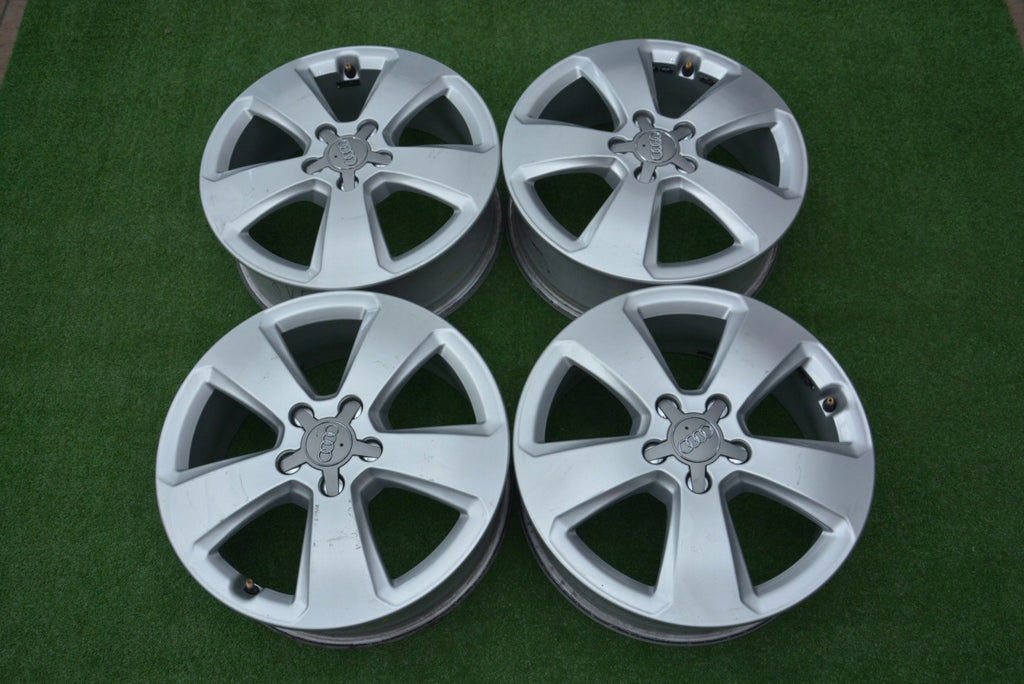 4x Alufelge 17 Zoll 6.0" 5x112 48ET Glanz Silber 8V0601025C Audi Rim Wheel FEL2250239379tu