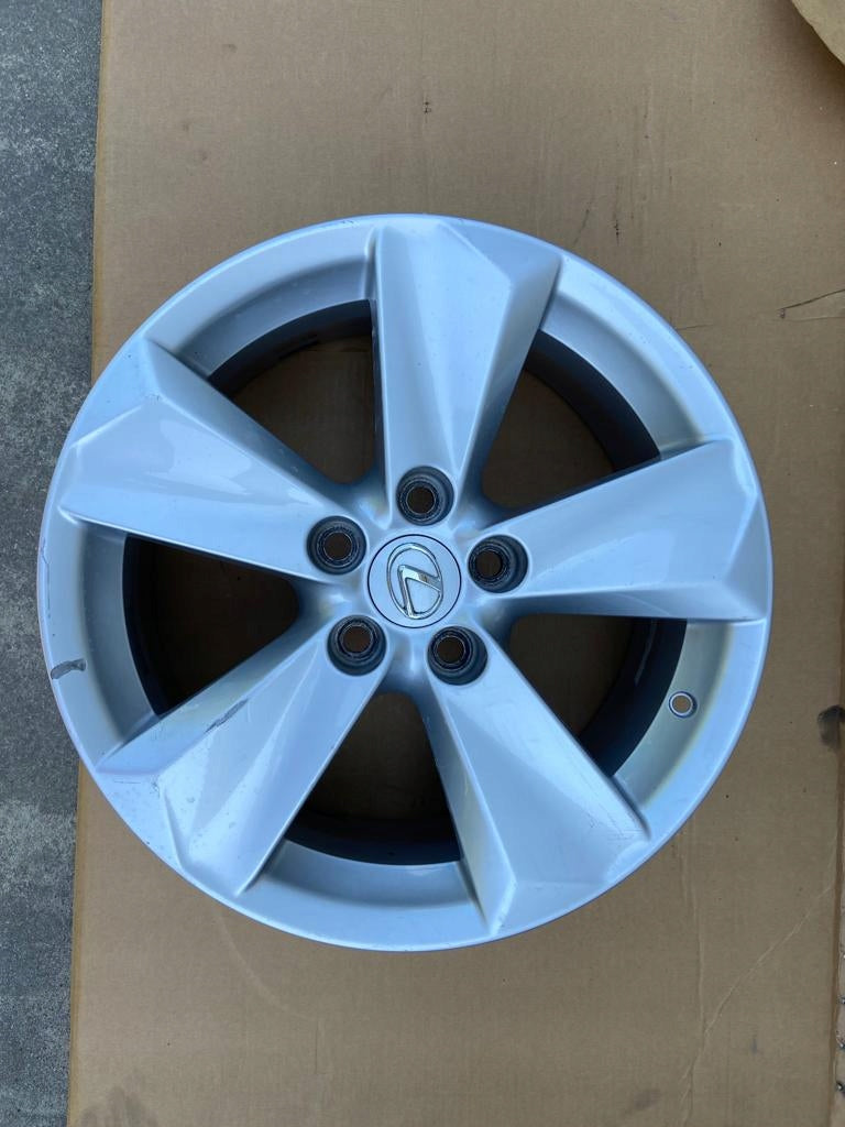 1x Alufelge 17 Zoll 7.0" 5x114.3 35ET Glanz Silber PZ406X3671ZC Lexus Rim Wheel FEL6530087976rb