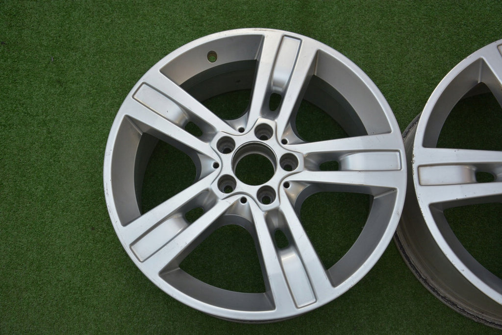 1x Alufelge 18 Zoll 8.0" 5x112 60ET Glanz Silber A1644015702 Mercedes-Benz