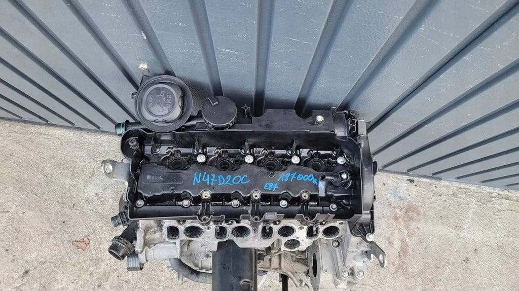 Motor BMW E90 1 E87 N47D20C 2.0 177PS 187TKm 2009 Diesel Engine Unkomplett