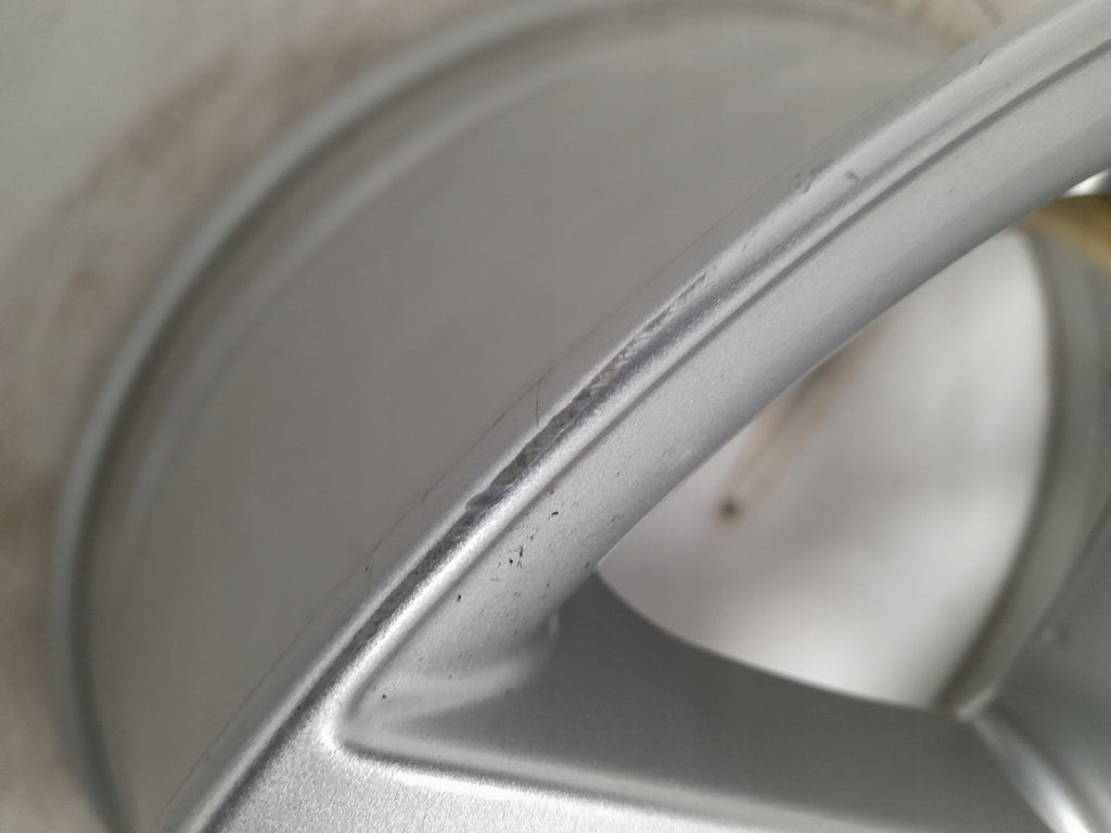 1x Alufelge 17 Zoll 7.5" 5x114.3 55ET Glanz Silber 403002099R Renault Rim Wheel FEL5204354926lz