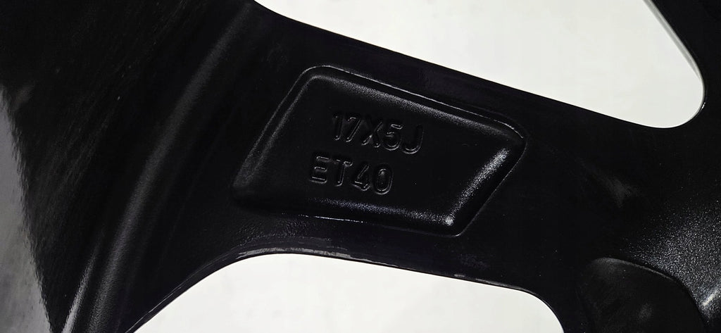 1x Alufelge 17 Zoll 5.0" 4x100 40ET Toyota Aygo X Rim Wheel