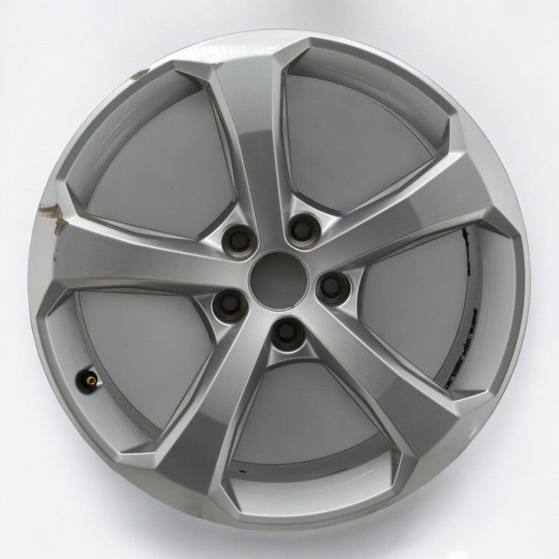 1x Alufelge 18 Zoll 8.0" 5x112 39ET Glanz Silber 80A601025C Audi Rim Wheel