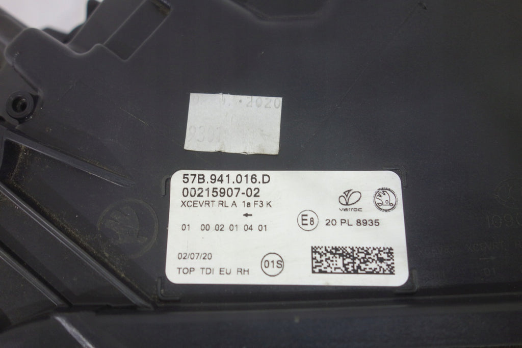 Frontscheinwerfer Skoda Karoq 57B941016D LED Rechts Scheinwerfer Headlight SCH4985243906lt