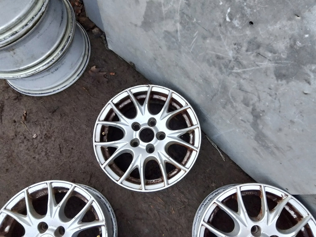 4x Alufelge 15 Zoll 6.5" 5x114.3 45ET KBA48018 Suzuki Swift I Rim Wheel FEL8146555178jr