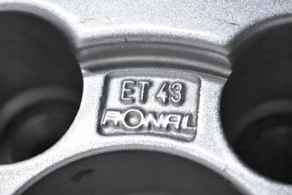 1x Alufelge 15 Zoll 6.0" 5x110 43ET Glanz Silber 13157781 Opel Zafira Meriva A