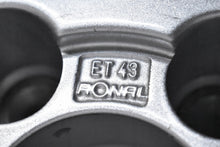 Laden Sie das Bild in den Galerie-Viewer, 1x Alufelge 15 Zoll 6.0&quot; 5x110 43ET Glanz Silber 13157781 Opel Zafira Meriva A