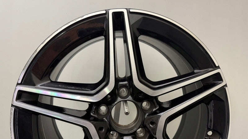 1x Alufelge 18 Zoll 8.0" 5x112 43ET Glanz Schwarz A2134016300 Mercedes-Benz Amg FEL7923298204ov