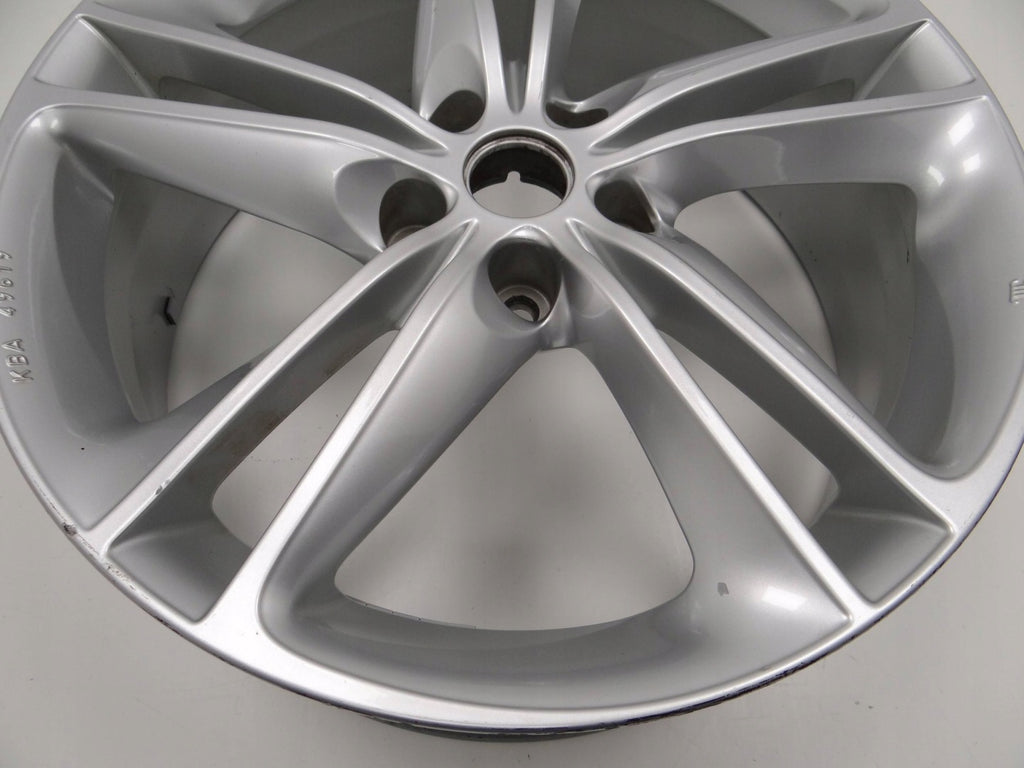 1x Alufelge 19 Zoll 7.0" 5x114.3 40ET Glanz Silber KBA49619 Mg X Trail I Qashqai FEL5180633767fr