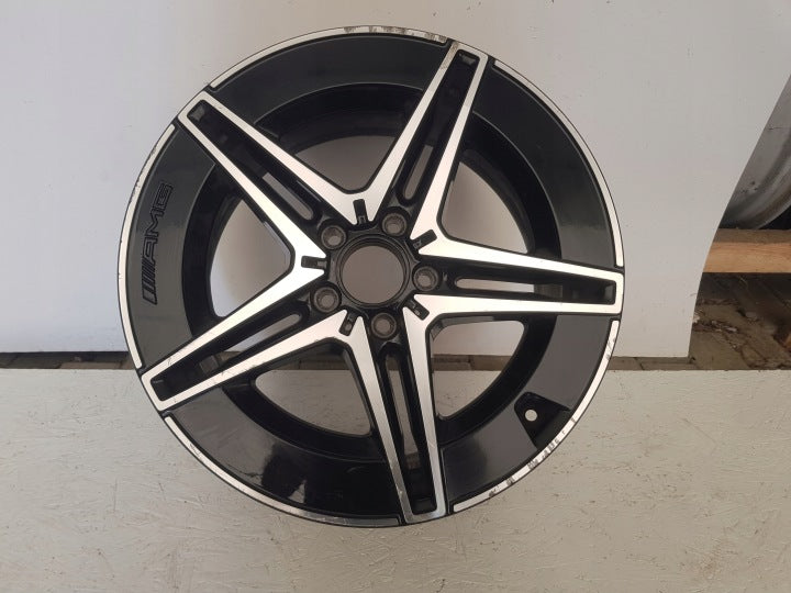 1x Alufelge 18 Zoll 8.0" 5x112 58ET A2064016600 Mercedes-Benz W206 Rim Wheel FEL6378263630hm