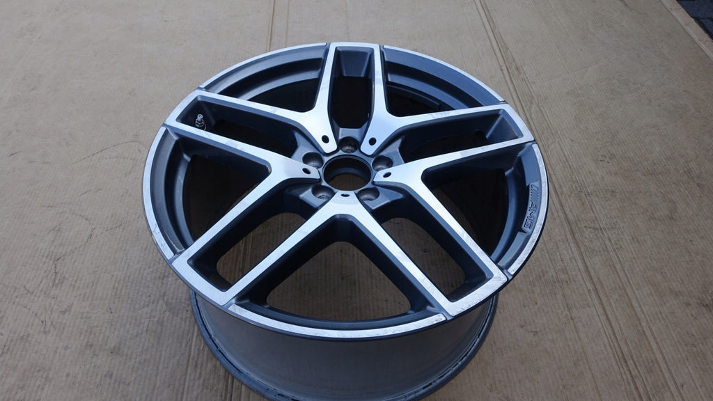 1x Alufelge 21 Zoll 10.0" 5x112 52ET Matt Schwarz A2924012900 Mercedes-Benz Amg FEL5541168591qt