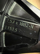Load image into Gallery viewer, 1x Alufelge 18 Zoll 7.5" 5x112 53 5ET A2434010100 Mercedes-Benz Eqa Rim Wheel FEL1606539032qy