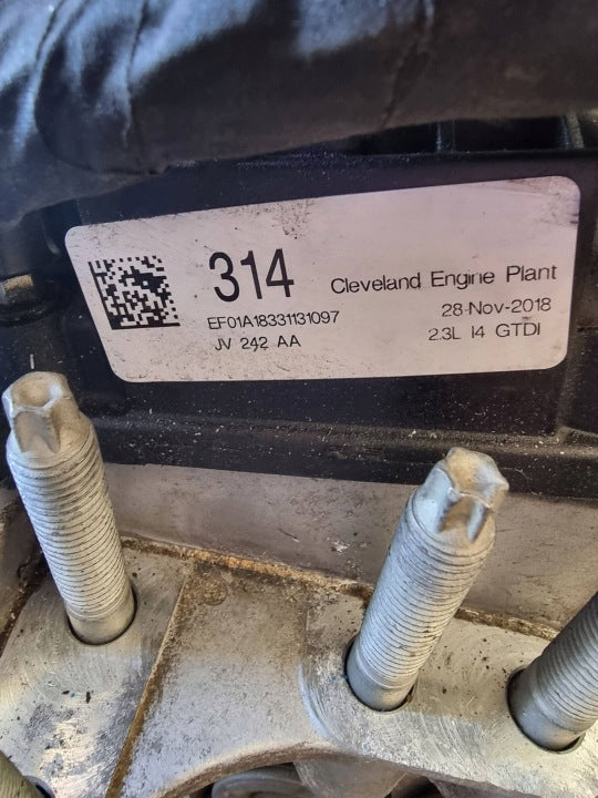 Motor Ford Fiesta II Fbd CNV253 2.3 97PS 71kW 2018 Benzin Engine Komplett MOT3636336888ij