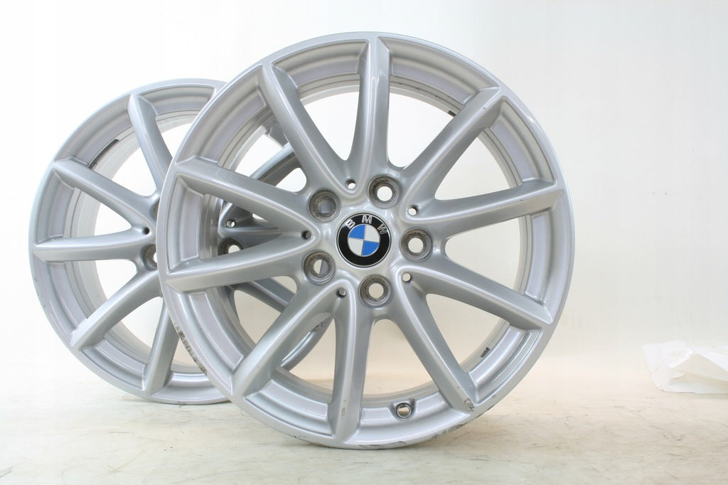 4x Alufelge 16 Zoll 7.0" 5x112 52ET Silber BMW F44 F45 F40 F46 Rim Wheel FEL6258062693zu