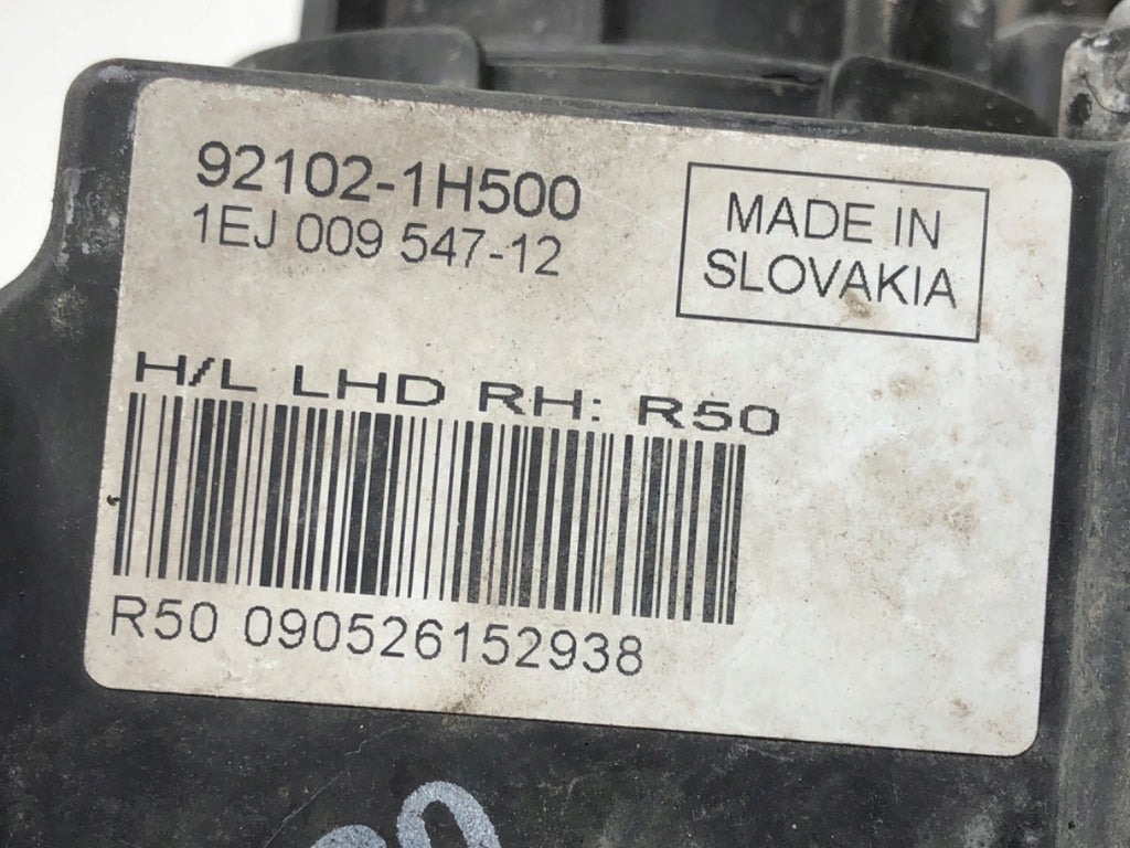 Frontscheinwerfer Kia Ceed 92102-1H500 Ein Stück (Rechts oder Links) Headlight