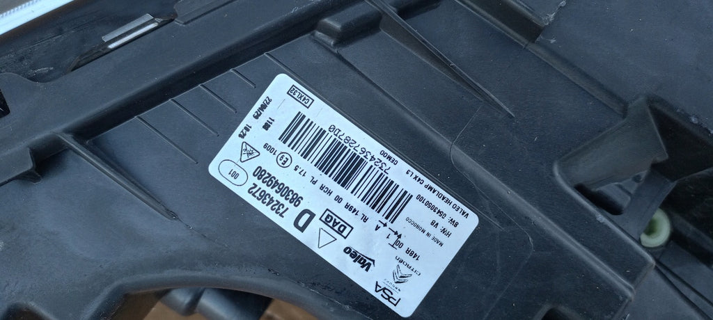 Frontscheinwerfer Citroën C4 III 9830649280 Full LED Rechts Headlight