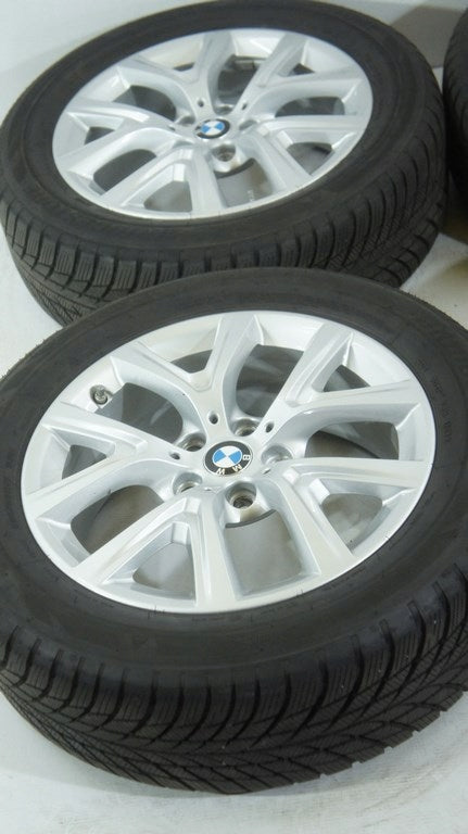 4x Alufelge 17 Zoll 6.5" 5x112 39ET Glanz Silber 6856076 BMW Rim Wheel FEL7457473545kz