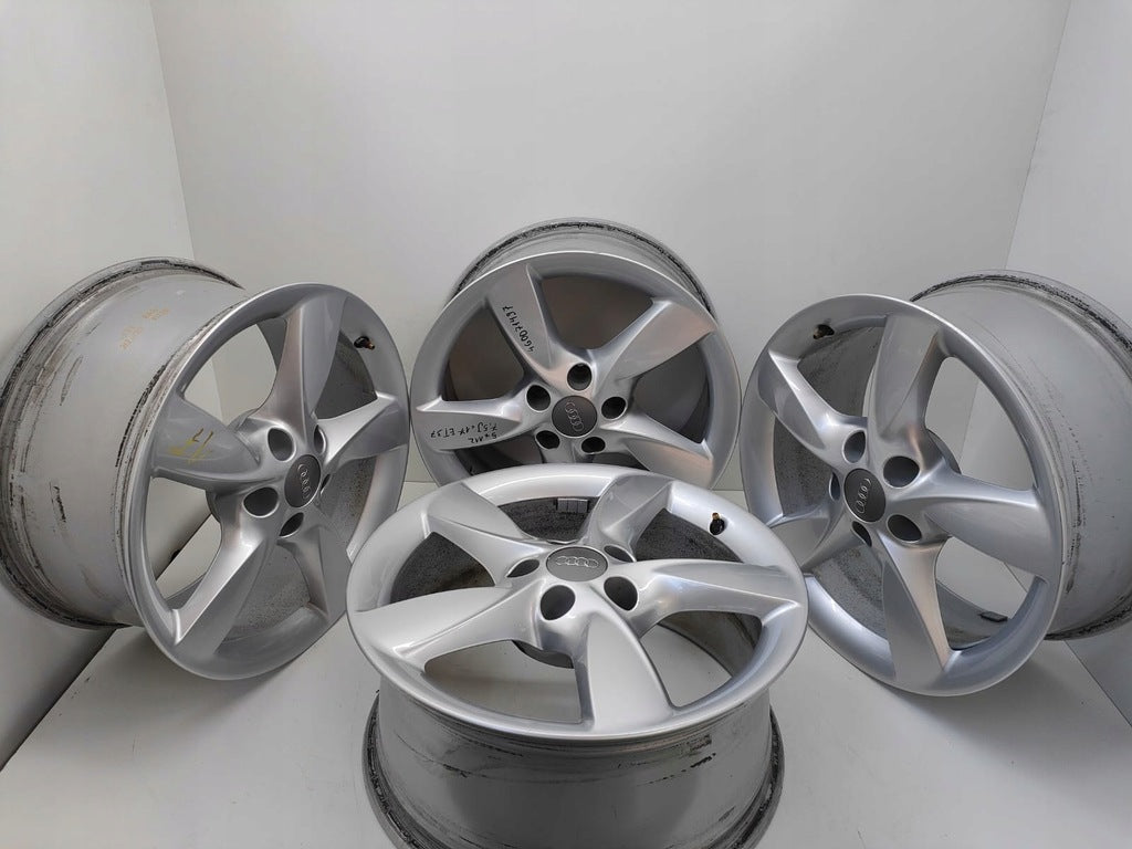 4x Alufelge 17 Zoll 7.5" 5x112 37ET Glanz Silber 4G0071497 Audi C7 Rim Wheel FEL8832895198gq