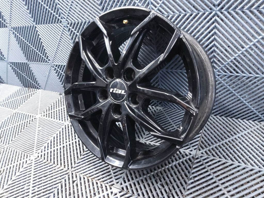 1x Alufelge 16 Zoll 5x100 KBA52453 VW Golf VI I Rim Wheel FEL4641881619vk