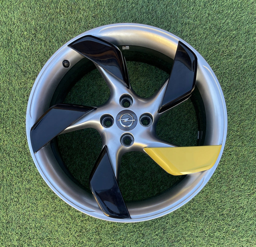 1x Alufelge 18 Zoll 7.5" 4x100 47ET 13380525 Opel Adam Rim Wheel