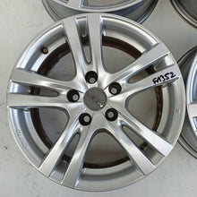 Laden Sie das Bild in den Galerie-Viewer, 4x Alufelge 16 Zoll 6.5" 5x112 42ET Glanz Silber Audi I Rim Wheel FEL9469292439ef