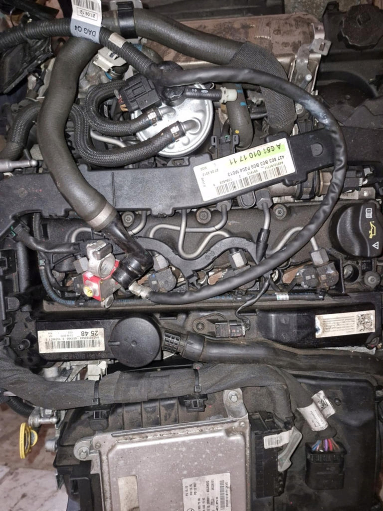 Motor Mercedes-Benz W204 A651 2.2 CDI 200TKm 2013 Diesel Engine Komplett