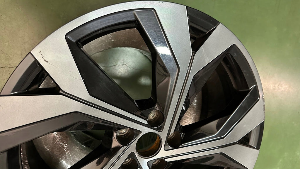 1x Alufelge 20 Zoll 8.0" 5x114.3 40ET Glanz Schwarz 403001493 Alpine Rim Wheel