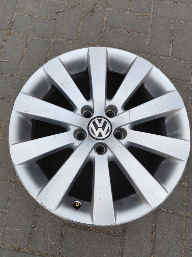 1x Alufelge 17 Zoll 7.5" 5x112 47ET Glanz Silber 3C0601025AJ VW Passat Rim Wheel FEL4821024825fb
