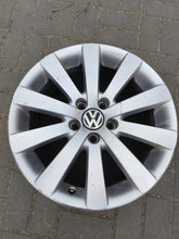 Laden Sie das Bild in den Galerie-Viewer, 1x Alufelge 17 Zoll 7.5" 5x112 47ET Glanz Silber 3C0601025AJ VW Passat Rim Wheel FEL4821024825fb