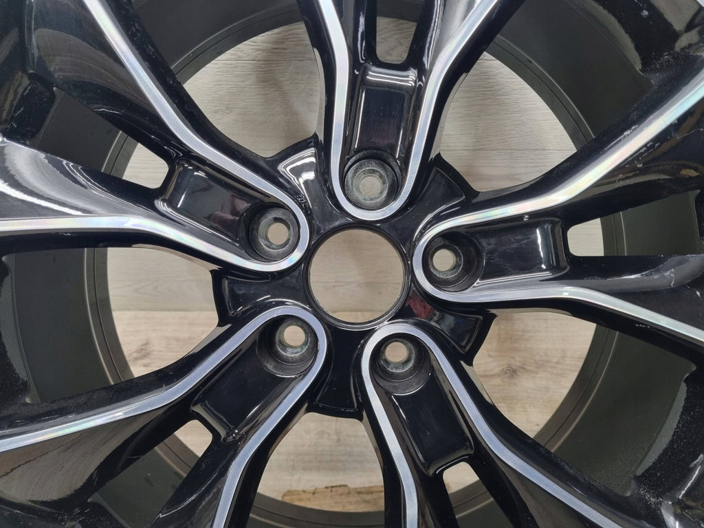1x Alufelge 19 Zoll 8.0" 5x114.3 55ET Glanz Schwarz 52910-S0100 Hyundai I30 FEL4990542260oc