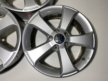 Laden Sie das Bild in den Galerie-Viewer, 4x Alufelge 17 Zoll 6.5" 5x112 39ET Glanz Silber 1K8071497 VW Scirocco Rim Wheel FEL7071217352ai