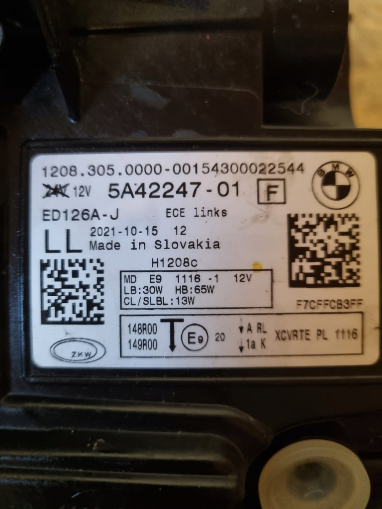 Frontscheinwerfer BMW 2 Active Tourer 5A42247 LED Links Scheinwerfer Headlight