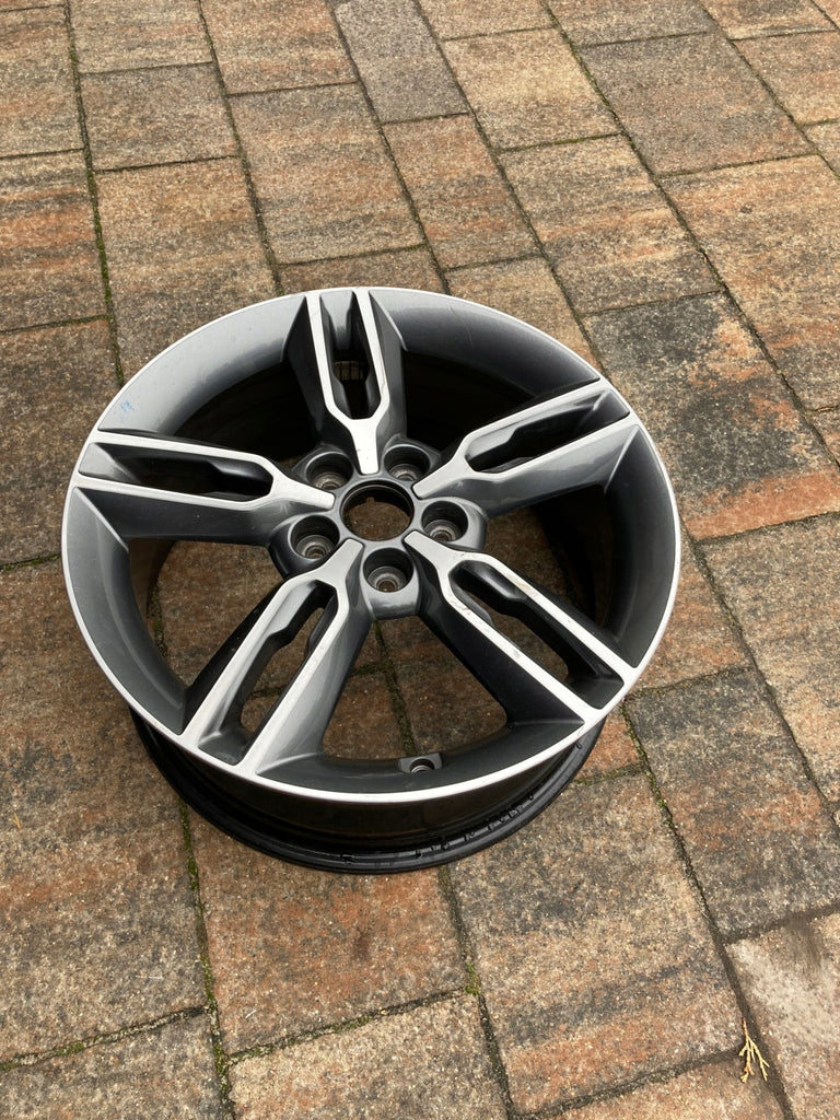 1x Alufelge 18 Zoll 7.5" 5x114.3 55ET Glanz Grau 52910-A6600 Hyundai Mg FEL9036911562ol
