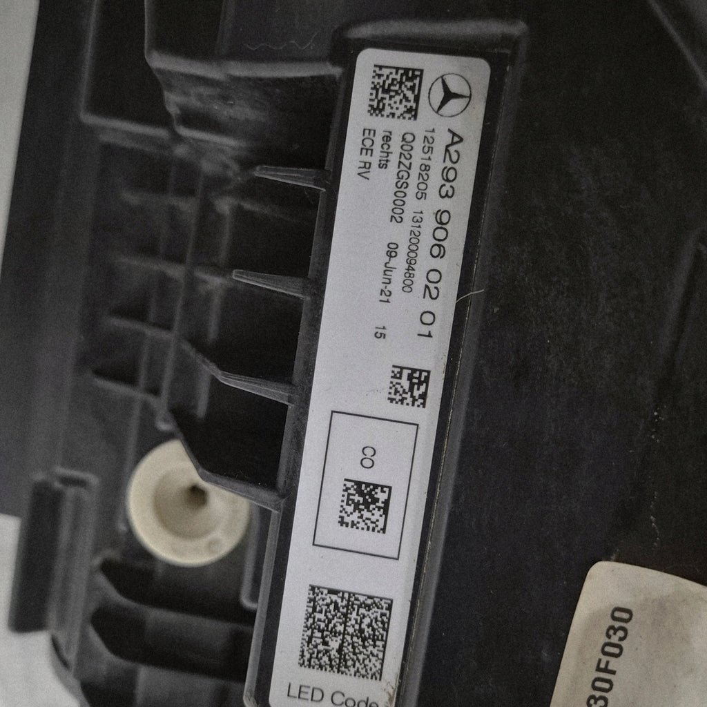 Frontscheinwerfer Mercedes-Benz Eqc A2939060201 Full LED Rechts Headlight SCH3319899747xo