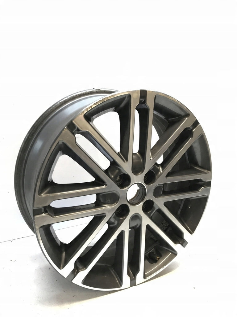 1x Alufelge 17 Zoll 6.5" 4x100 49ET Glanz Grau 52910-H8300 Kia Rio Mg Rim Wheel