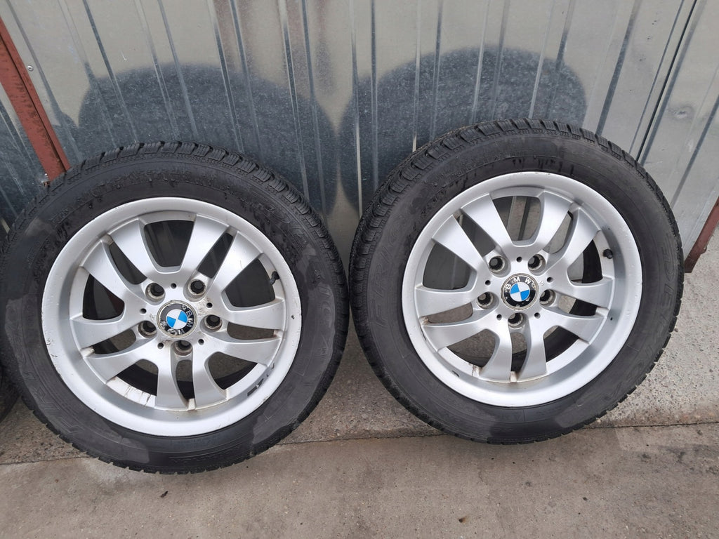 4x Alufelge 16 Zoll 7.0" 5x120 34ET Glanz Silber 6775593 BMW E36 E46 E91 E90 E87 FEL7367579506iv