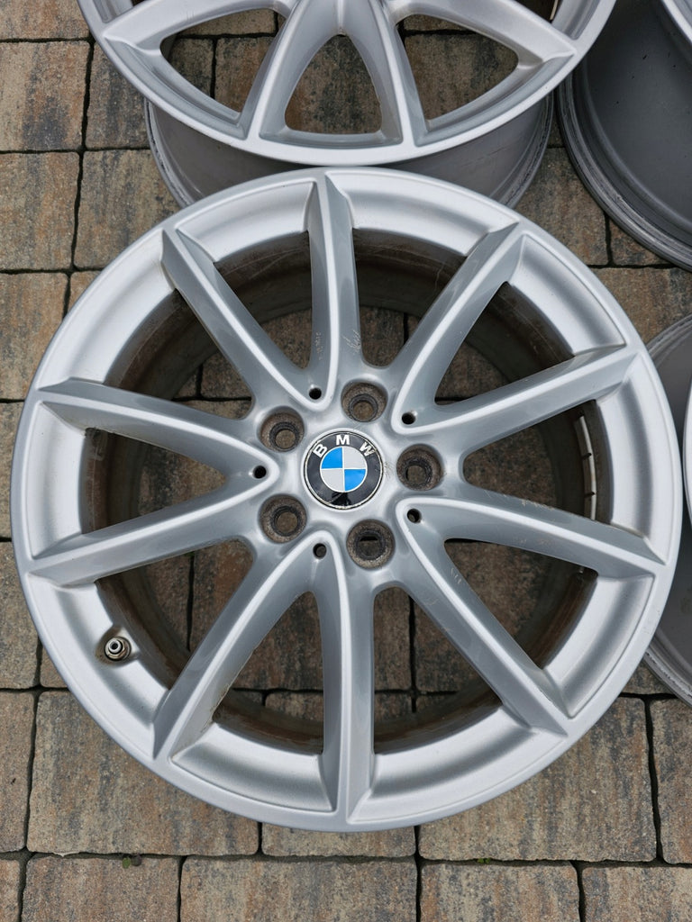 4x Alufelge 17 Zoll 7.5" 5x112 52ET Glanz Silber 6856061 BMW F45 F39 X1 F48 FEL6150238017ee