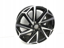 Load image into Gallery viewer, 1x Alufelge 16 Zoll 6.0" 5x100 50ET Glanz Schwarz PW457-0D004 Toyota Yaris FEL4324019993od