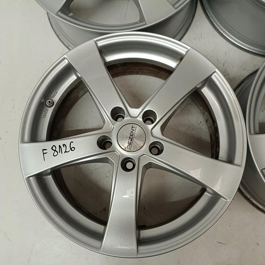 4x Alufelge 17 Zoll 7.5" 5x112 40ET Glanz Silber Audi I Rim Wheel FEL4645477763ai