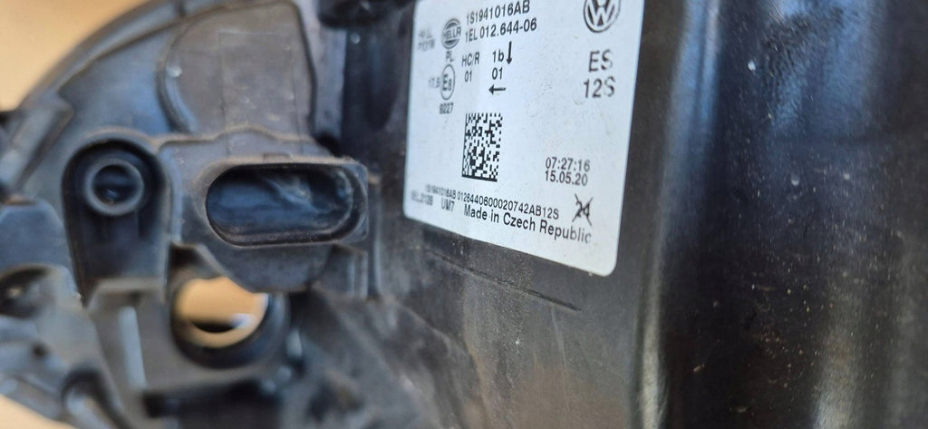 Frontscheinwerfer VW Up 1S1941016AB 1EL01264406 Rechts Scheinwerfer Headlight SCH5275106283vb