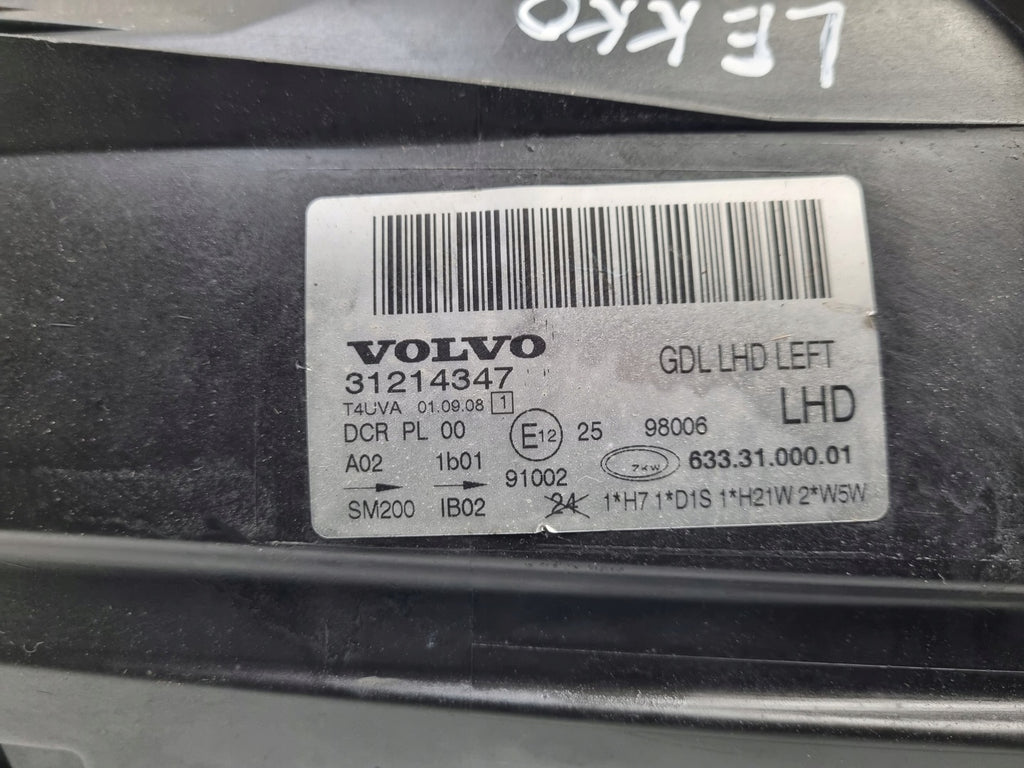Frontscheinwerfer Volvo S80 II V70 III Xc70 31214347 Xenon Links Headlight