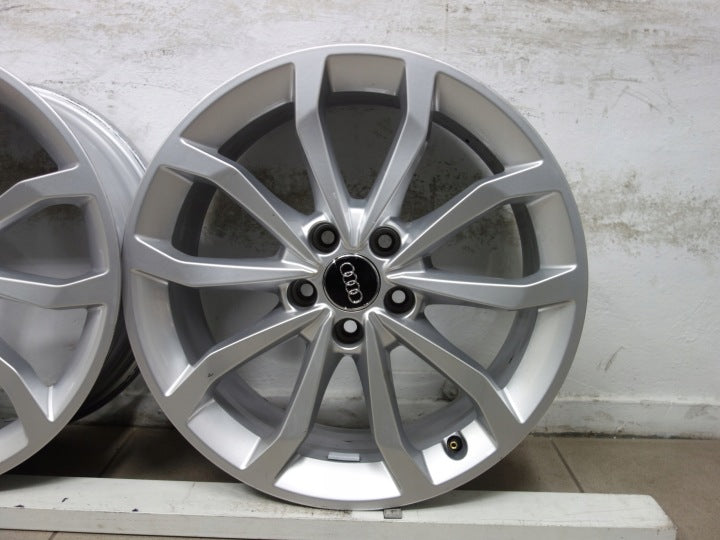 4x Alufelge 18 Zoll 7.5" 5x112 39ET Glanz Silber 8W0601025 Audi A3 Rim Wheel FEL8676777393hr