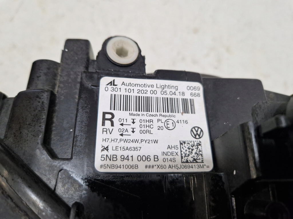 Frontscheinwerfer VW Tiguan 5NB941006B Rechts Scheinwerfer Headlight SCH8007383946ob