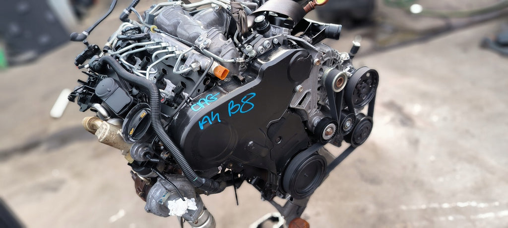 Motor Audi A4 B8 CAG 2.0 TDI 170PS Diesel Engine Komplett