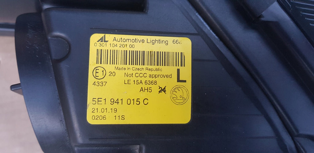 Frontscheinwerfer Skoda Octavia III 5E1941015C LED Links Scheinwerfer Headlight SCH2033107772fl