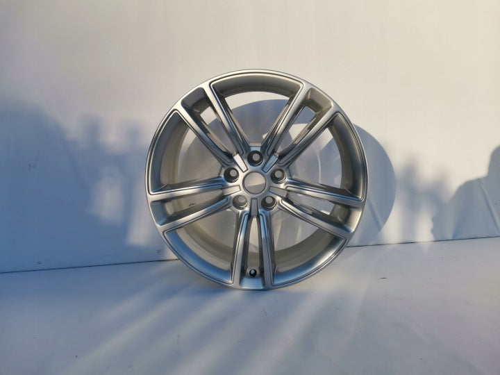 1x Alufelge 19 Zoll 8.0" 5x120 40ET Glanz Silber 6007214-00-D Tesla S Rim Wheel FEL1758999253zr