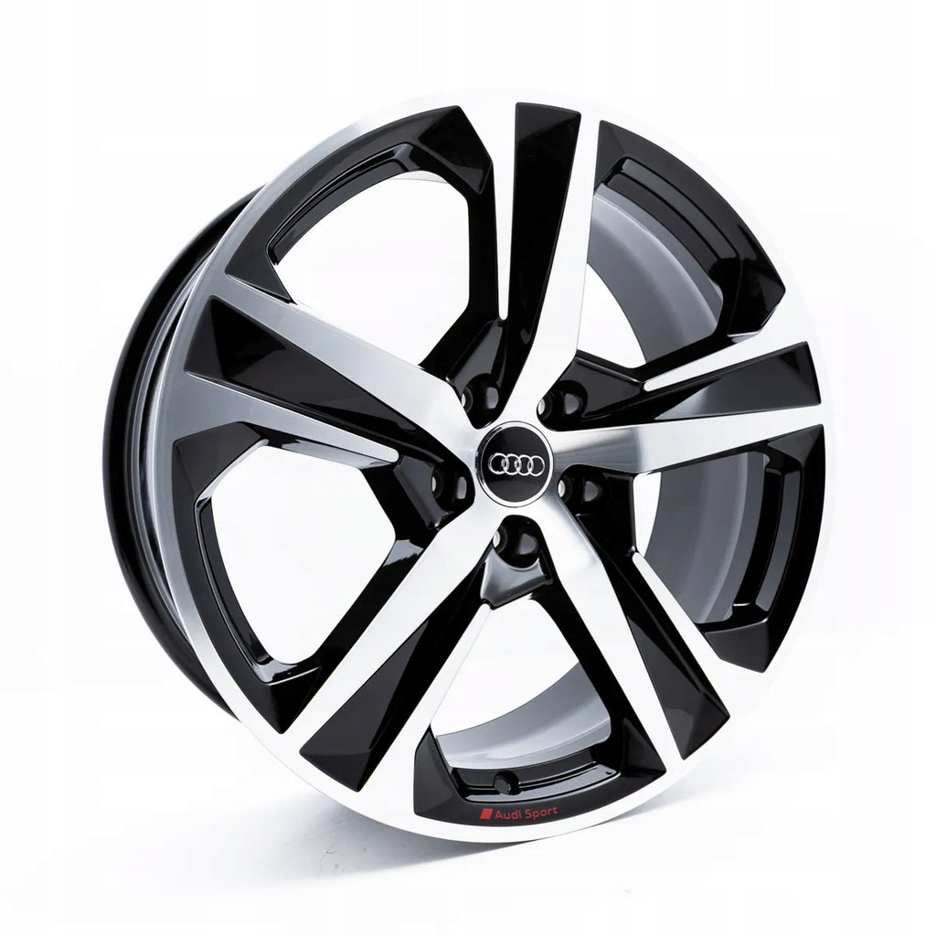 4x Alufelge 19 Zoll 8.0" 5x112 27ET Glanz Schwarz 4K8601025J Audi Rim Wheel FEL1496893018rs