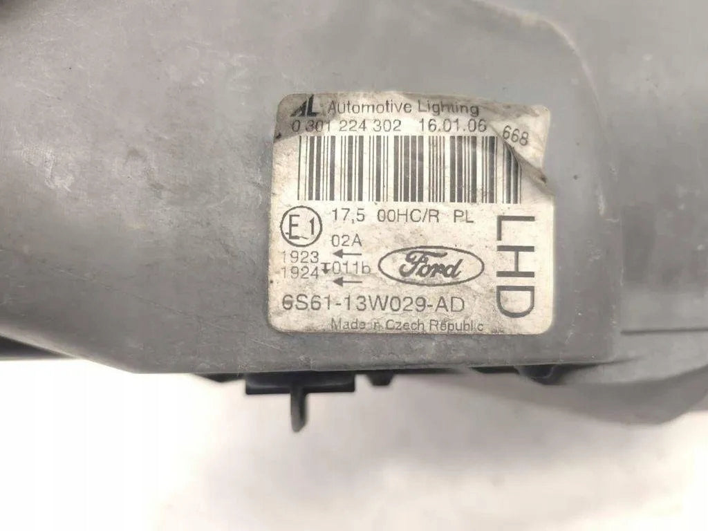 Frontscheinwerfer Ford Fiesta I V 301224302 Rechts Scheinwerfer Headlight SCH1520176460vz