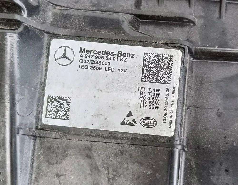 Frontscheinwerfer Mercedes-Benz W247 A2479065801 LED Rechts Headlight SCH5109186644sv